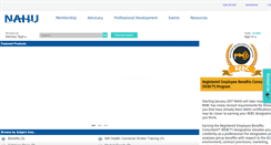 Desktop Screenshot of nahu.inreachce.com