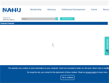 Tablet Screenshot of nahu.inreachce.com