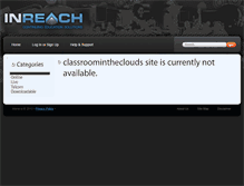 Tablet Screenshot of classroomintheclouds.inreachce.com