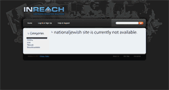Desktop Screenshot of nationaljewish.inreachce.com